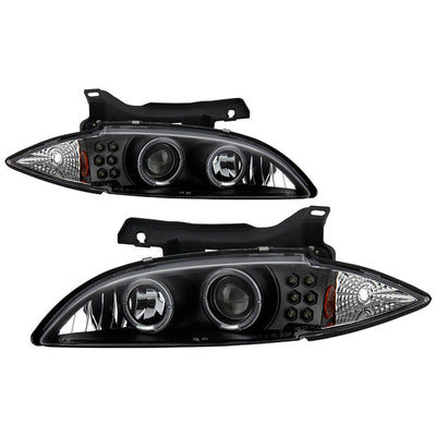 Spyder Chevy Cavalier 95-99 Projector Headlights LED Halo replaceanle LEDs Blk PRO-YD-CCAV95-BK 5009265
