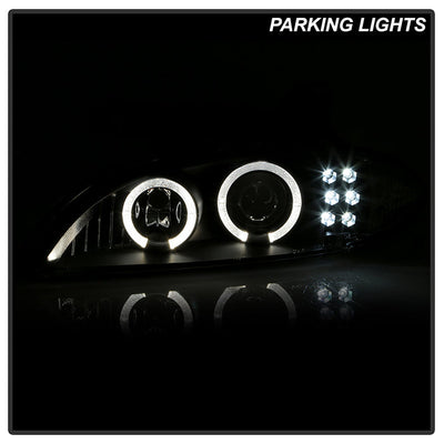 Spyder Chevy Cavalier 95-99 Projector Headlights LED Halo replaceanle LEDs Blk PRO-YD-CCAV95-BK 5009265