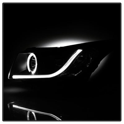 Spyder Chevy Cruze 11-14 Projector Headlights Light Tube DRL Blk PRO-YD-CCRZ11-LTDRL-BK 5074164
