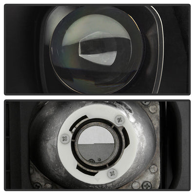 Spyder GMC Sierra 1500/2500/3500 99-06 V2 Projector Headlights - DRL - Black PRO-YD-CDE00V2-LB-BK 5084521