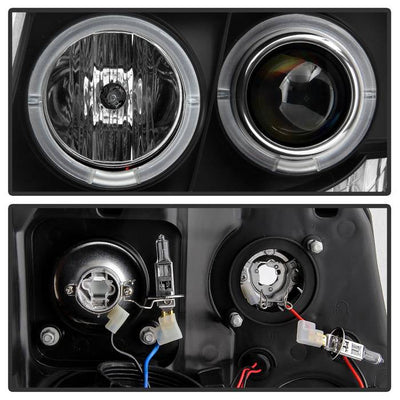 Spyder Chevy Suburban 1500 07-14 Projector Headlights LED Halo LED Blk PRO-YD-CSUB07-HL-BK 5009647