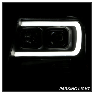 Spyder 07-14 Chevy Suburban/1500/2500/Tahoe V2 Projector Headlights All Blk PRO-YD-CSUB07V2-DRL-BKV2 5085986