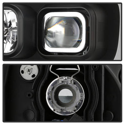 Spyder 07-14 Chevy Suburban/1500/2500/Tahoe V2 Projector Headlights All Blk PRO-YD-CSUB07V2-DRL-BKV2 5085986