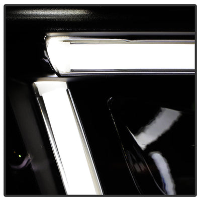 Spyder Dodge Charger 11-14 Projector Headlights Halogen - Light Tube DRL Blk PRO-YD-DCH11-LTDRL-BK 5074188