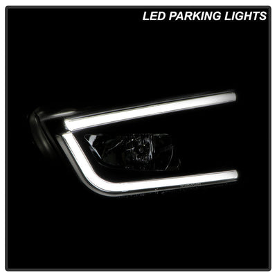 Spyder Dodge Charger 11-14 Projector Headlights Halogen - Light Tube DRL Blk PRO-YD-DCH11-LTDRL-BK 5074188