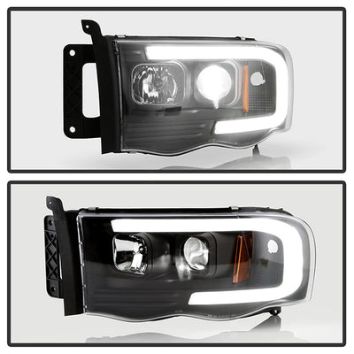 Spyder Dodge Ram 1500 02-05/Ram 2500/3500 03-05 High-Power LED Headlights - Black PRO-YD-DR02V2PL-BK 5088079