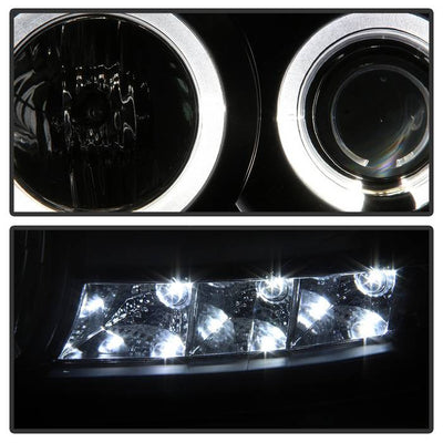 Spyder Dodge Ram 1500 06-08/Ram 2500 06-09 Projector Headlights LED Halo LED Blk PRO-YD-DR06-HL-BK 5010001