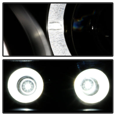 Spyder Ford Expedition 03-06 Projector Headlights LED Halo LED Blk (Not Included) PRO-YD-FE03-HL-BK 5010117