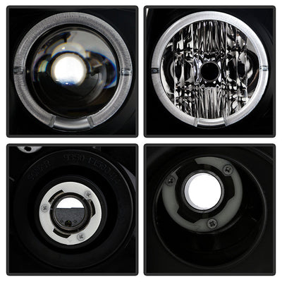 Spyder Ford Expedition 03-06 Projector Headlights LED Halo LED Blk (Not Included) PRO-YD-FE03-HL-BK 5010117