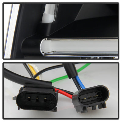 Spyder Ford Expedition 07-13 Projector Headlights Light Tube DRL Blk PRO-YD-FE07-LTDRL-BK 5079503