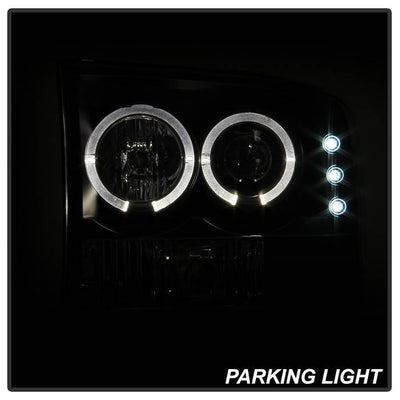 Spyder Ford F250 Super Duty 99-04 Projector Version 2 LED Halo LED Blk PRO-YD-FF25099-1P-G2-BK 5010339