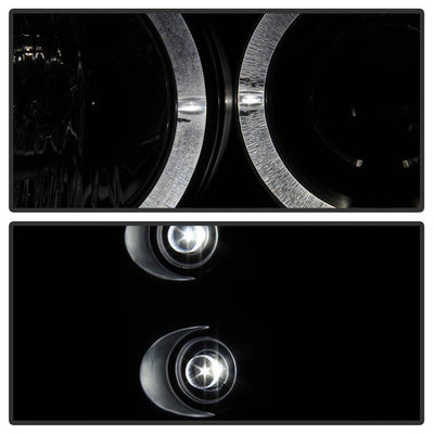 Spyder Ford F250 Super Duty 99-04 Projector Version 2 LED Halo LED Blk Smke PRO-YD-FF25099-1P-G2-BSM 5078452