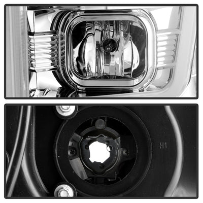 Spyder Ford F-250/350/450 08-10 V2 High-Power LED Headlights-Switch Back-Chrome PRO-YD-FS08PL-SBLB-C 5087744