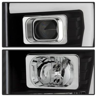 Spyder Ford F-250/F-350/F450 Super Duty 11-16 V2 Projector Headlights - Black (PRO-YD-FS11V2-LB-BK) 5084460