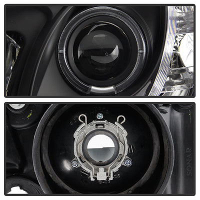 Spyder Lexus IS300 01-05 Projector Headlights Xenon/HID - LED Halo DRL Blk PRO-YD-LIS01-HID-DRL-BK 5029898