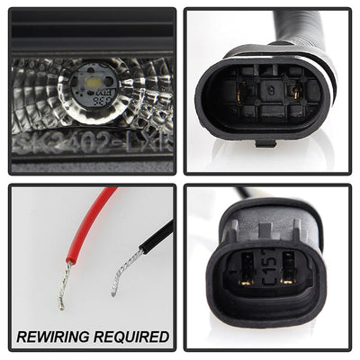 Spyder Lexus IS300 01-05 Projector Headlights Xenon/HID - LED Halo DRL Blk PRO-YD-LIS01-HID-DRL-BK 5029898