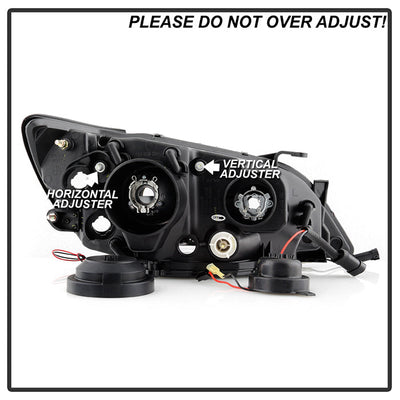 Spyder Lexus IS300 01-05 Projector Headlights Xenon/HID - LED Halo DRL Blk PRO-YD-LIS01-HID-DRL-BK 5029898