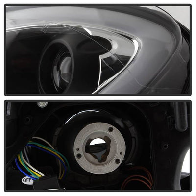 Spyder Mini Cooper Countryman 11-15 Headlights - Halogen Model Only - Black PRO-YD-MCO11-DRL-BK 5083449