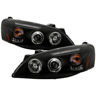 Spyder Pontiac G6 2/4DR 05-08 Projector Headlights LED Halo LED Blk PRO-YD-PG605-HL-BK 5011596