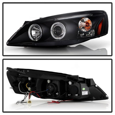 Spyder Pontiac G6 2/4DR 05-08 Projector Headlights LED Halo LED Blk PRO-YD-PG605-HL-BK 5011596