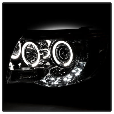 Spyder Toyota Tacoma 05-11 Projector Headlights LED Halo LED Chrome High H1 Low H1 PRO-YD-TT05-HL-C 5011923