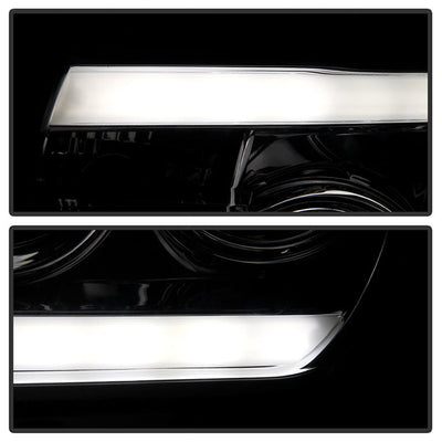 Spyder Toyota Tacoma 12-16 Projector Headlights Light Bar DRL Smoke PRO-YD-TT12-LBDRL-SM 5081728