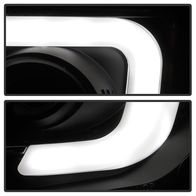 Spyder Toyota Tundra 2014-2016 Projector Headlights Light Bar DRL Black Smoke PRO-YD-TTU14-DRL-BSM 5080165