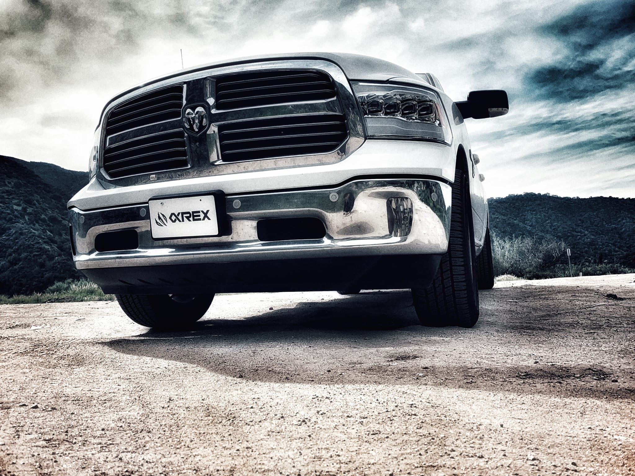 AlphaRex 09-18 Ram Truck NOVA-Series LED Projector Headlights Chrome