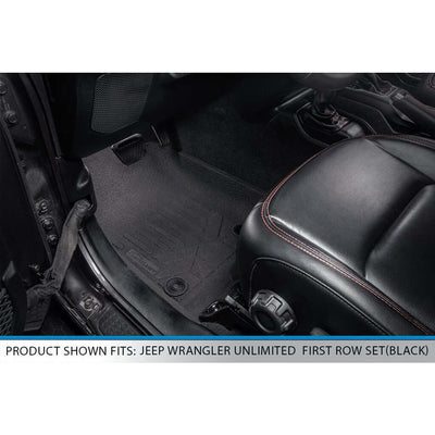SMARTLINER Floor Liners for 2018-2020 Jeep Wrangler (2 Door Models)