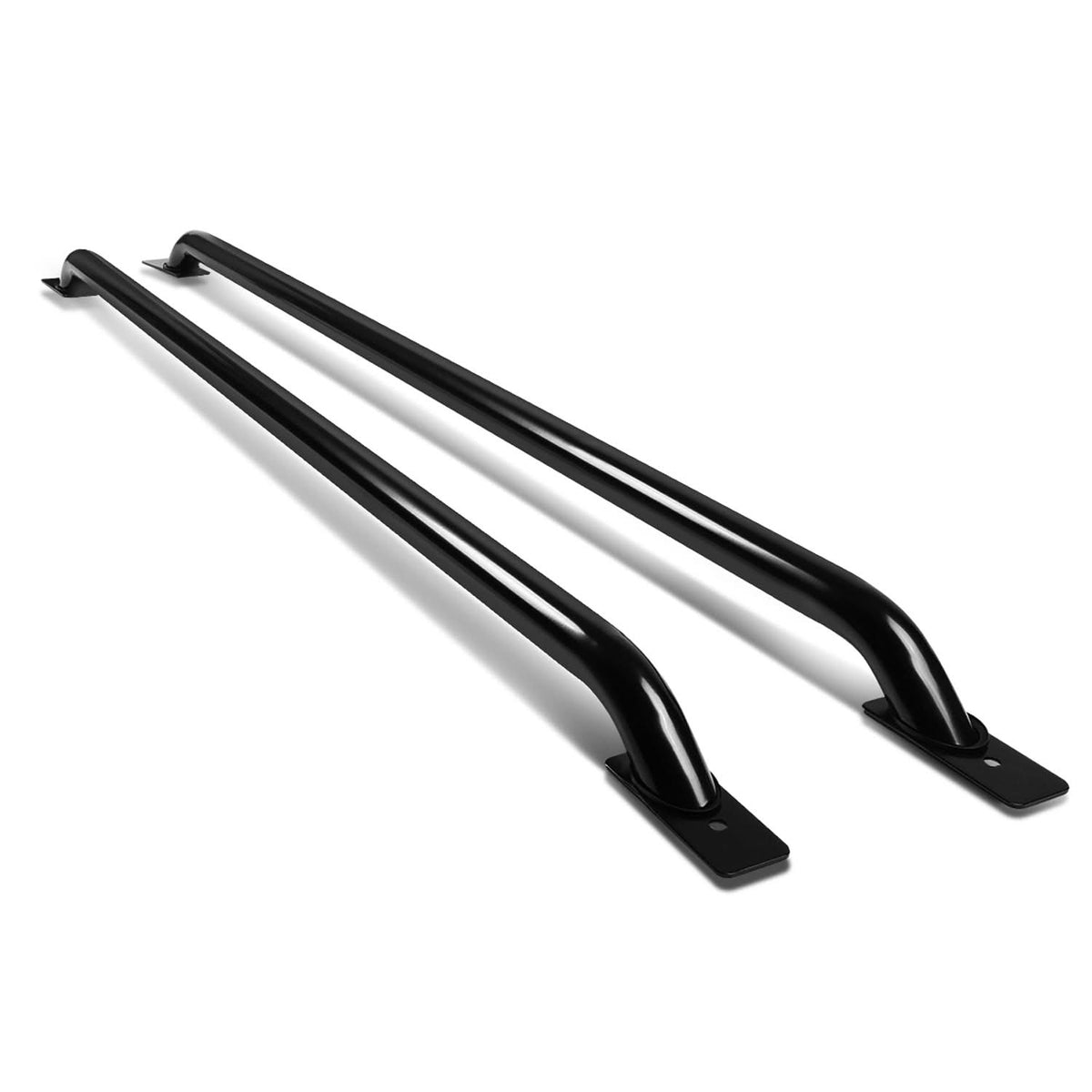 2004-2007 Chevrolet Silverado 1500 66"-68" Bed Rails - Black