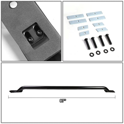 14-17 Chevrolet Silverado / GMC Sierra 8ft Bed Rails - Black