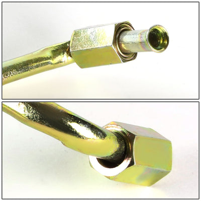 Type 1 Style Oil Feed Line Kit - 90 Degree Hose - 4AN
