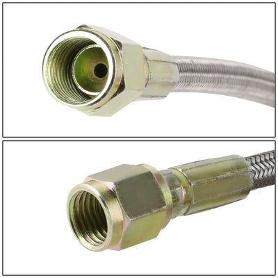 4AN Oil Feed Line Straight Fittings Both Ends