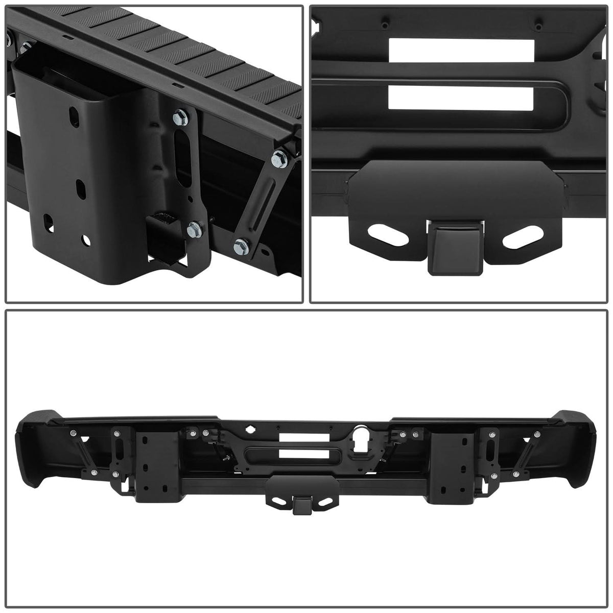 2015-2020 Ford F-150 Rear Bumper Assembly w/ Sensor Holes