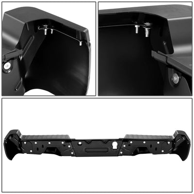 2017-2022 Ford F-250/F-350 Super Duty Rear Bumper Without Sensors