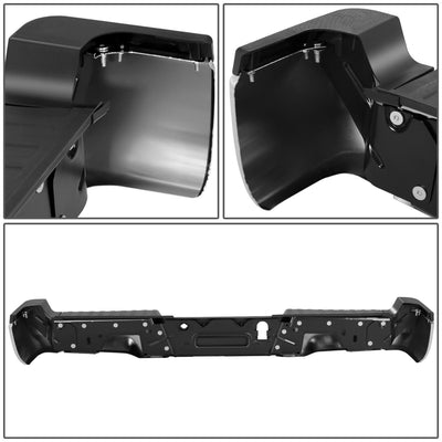 2017-2022 Ford F-250/F-350 Super Duty Rear Bumper Chrome