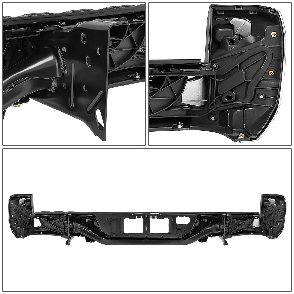 2016-2023 Toyota Tacoma Rear Bumper Without Sensor Hole Chrome