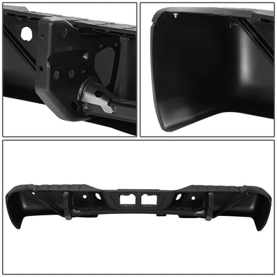 2007-2013 Toyota Tundra Rock Warrior Style Rear Bumper
