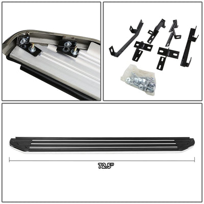 2008-2013 Toyota Highlander 6 Inch Running Boards - Aluminum