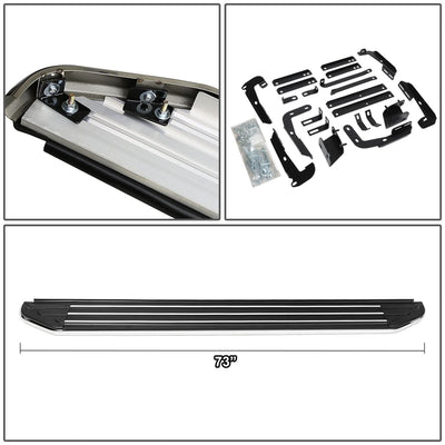14-15 Nissan Pathfinder / 13-19 Infiniti QX60 5.5" Running Boards Aluminum