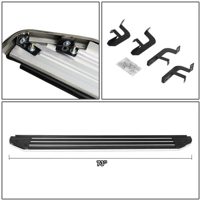 2016-2019 Lexus RX350 RX450H 5.5" Running Boards - Aluminum