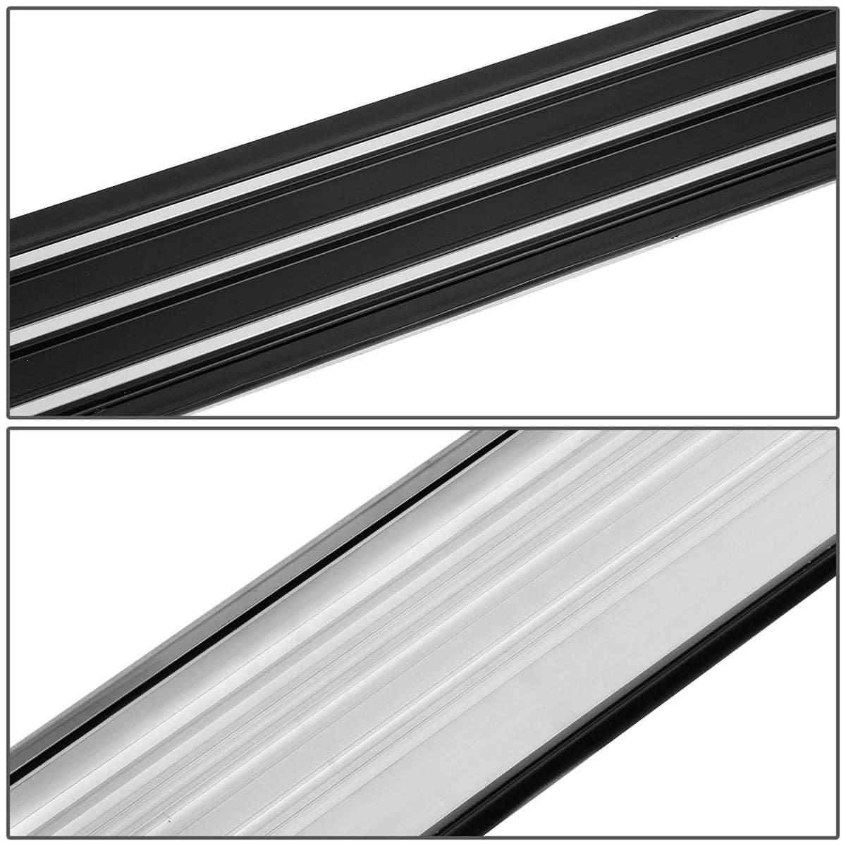 2011-2019 Ford Explorer 5.5" Aluminum Running Boards - Black