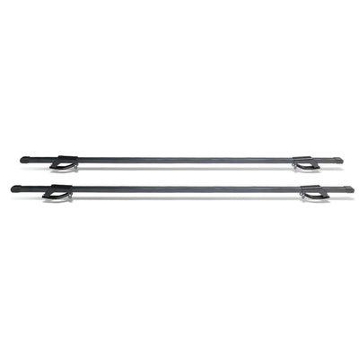 Universal 54" Black Aluminum Square Roof Rack Crossbar