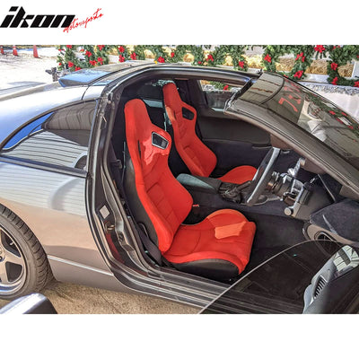 Universal Pair Reclinable Racing Seat with Dual Slider
