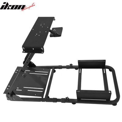 Black Racing Seat Steering Wheel Stand Logitech G29 Thrustmaster