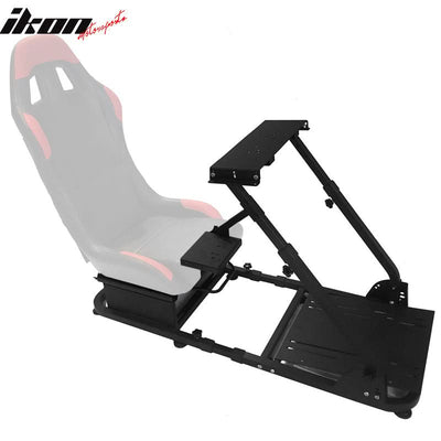 Black Racing Seat Steering Wheel Stand Logitech G29 Thrustmaster