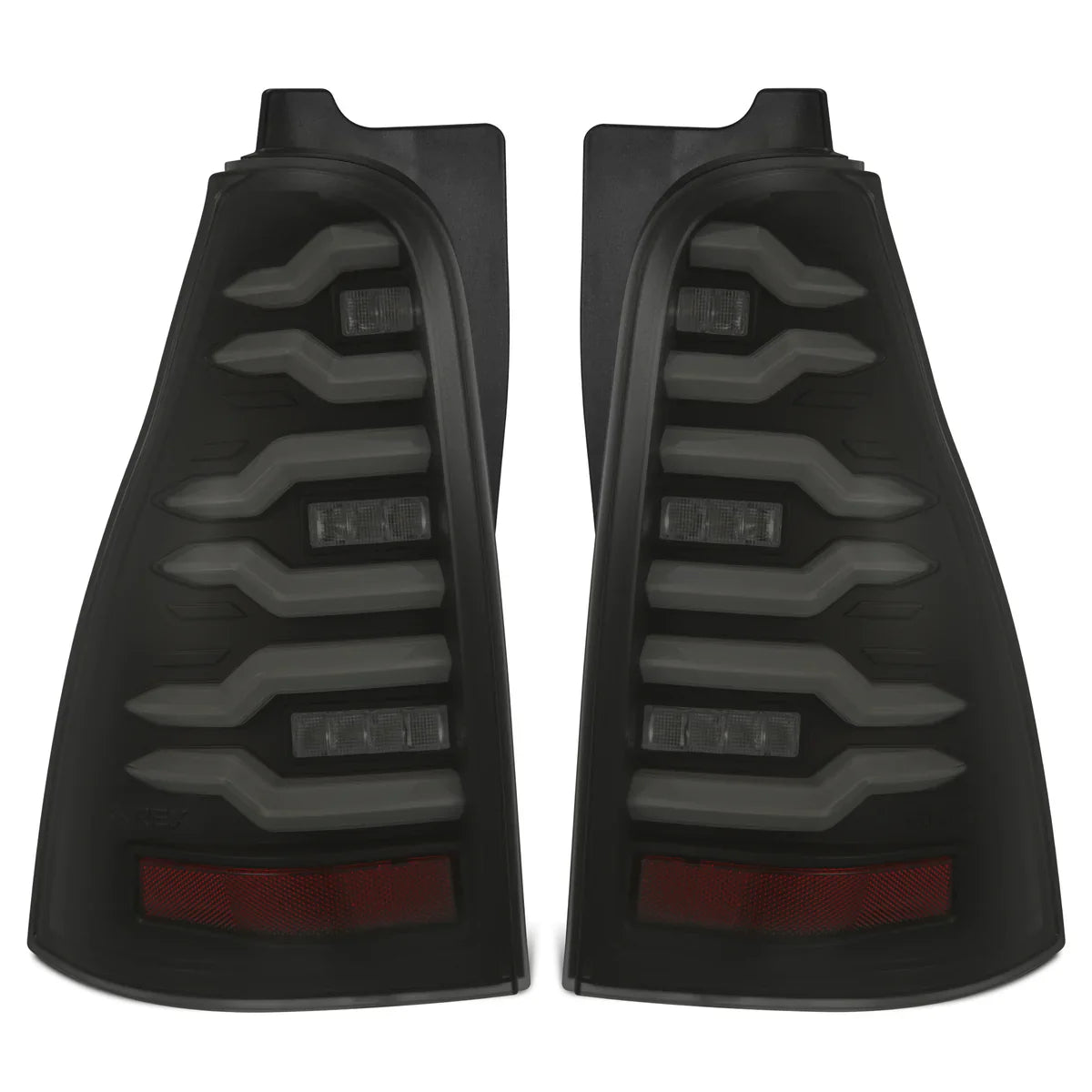 AlphaRex 03-09 Toyota 4Runner LUXX-Series LED Tail Lights Black