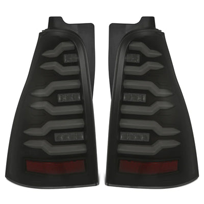 AlphaRex 03-09 Toyota 4Runner LUXX-Series LED Tail Lights Black