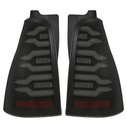 AlphaRex 03-09 Toyota 4Runner LUXX-Series LED Tail Lights Black