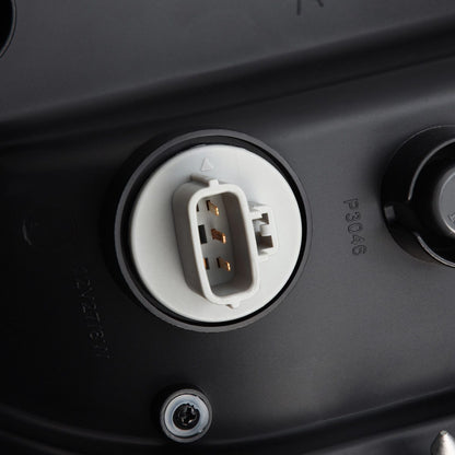 AlphaRex 14-21 Toyota Tundra LUXX-Series LED Tail Lights Black-Red